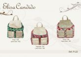 Mochila em Couro + Lona P122